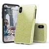 image:imageCasely iPhone XXS Case  Other Side  Holographic Metallic Stained Glass Marble  Classic Ultra Slim DesignSwirl Away  Tea Green Geometric