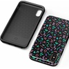 image:imageCasely iPhone XXS Case  Stuck on U  Festival Sticker Floral  Bold Protective DesignAlways Vibing  Glow In The Dark Retro