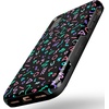 image:imageCasely iPhone XXS Case  Stuck on U  Festival Sticker Floral  Bold Protective DesignAlways Vibing  Glow In The Dark Retro