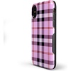 image:imageCasely iPhone XXS Case  Stuck on U  Festival Sticker Floral  Bold Protective DesignAs if Light Purple Plaid