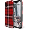 image:imageCasely iPhone XXS Case  Stuck on U  Festival Sticker Floral  Bold Protective DesignAs if Red Plaid