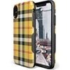 image:imageCasely iPhone XXS Case  Stuck on U  Festival Sticker Floral  Bold Protective DesignAs if Yellow Plaid