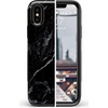 image:imageCasely iPhone XXS Case  Stuck on U  Festival Sticker Floral  Bold Protective DesignBlack Marble