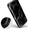 image:imageCasely iPhone XXS Case  Stuck on U  Festival Sticker Floral  Bold Protective DesignBlack Marble