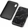 image:imageCasely iPhone XXS Case  Stuck on U  Festival Sticker Floral  Bold Protective DesignBlack Marble
