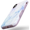 image:imageCasely iPhone XXS Case  Stuck on U  Festival Sticker Floral  Bold Protective DesignBlue  Purple Cotton Candy Marble