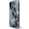 image:imageCasely iPhone XXS Case  Stuck on U  Festival Sticker Floral  Bold Protective DesignBlue Marble