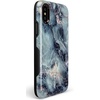image:imageCasely iPhone XXS Case  Stuck on U  Festival Sticker Floral  Bold Protective DesignBlue Marble