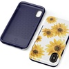 image:imageCasely iPhone XXS Case  Stuck on U  Festival Sticker Floral  Bold Protective DesignBright Yellow Sunflowers Floral