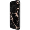 image:imageCasely iPhone XXS Case  Stuck on U  Festival Sticker Floral  Bold Protective DesignCracked Rose Gold Black Marble