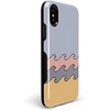image:imageCasely iPhone XXS Case  Stuck on U  Festival Sticker Floral  Bold Protective DesignHigh Tide Layered Ocean Waves