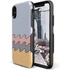 image:imageCasely iPhone XXS Case  Stuck on U  Festival Sticker Floral  Bold Protective DesignHigh Tide Layered Ocean Waves