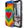 image:imageCasely iPhone XXS Case  Stuck on U  Festival Sticker Floral  Bold Protective DesignI Heart Tie Dye