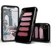 image:imageCasely iPhone XXS Case  Stuck on U  Festival Sticker Floral  Bold Protective DesignInsta Famous Makeup Swatch