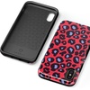 image:imageCasely iPhone XXS Case  Stuck on U  Festival Sticker Floral  Bold Protective DesignInto the Wild  Red  Blue Leopard