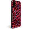 image:imageCasely iPhone XXS Case  Stuck on U  Festival Sticker Floral  Bold Protective DesignInto the Wild  Red  Blue Leopard