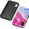 image:imageCasely iPhone XXS Case  Stuck on U  Festival Sticker Floral  Bold Protective DesignLand  Sea Marble Swirl