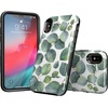 image:imageCasely iPhone XXS Case  Stuck on U  Festival Sticker Floral  Bold Protective DesignLeaf Me Alone  Green Floral