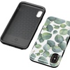 image:imageCasely iPhone XXS Case  Stuck on U  Festival Sticker Floral  Bold Protective DesignLeaf Me Alone  Green Floral