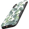 image:imageCasely iPhone XXS Case  Stuck on U  Festival Sticker Floral  Bold Protective DesignLeaf Me Alone  Green Floral