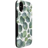 image:imageCasely iPhone XXS Case  Stuck on U  Festival Sticker Floral  Bold Protective DesignLeaf Me Alone  Green Floral