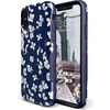 image:imageCasely iPhone XXS Case  Stuck on U  Festival Sticker Floral  Bold Protective DesignNavy Cherry Blossom Floral