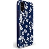 image:imageCasely iPhone XXS Case  Stuck on U  Festival Sticker Floral  Bold Protective DesignNavy Cherry Blossom Floral