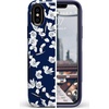 image:imageCasely iPhone XXS Case  Stuck on U  Festival Sticker Floral  Bold Protective DesignNavy Cherry Blossom Floral