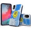 image:imageCasely iPhone XXS Case  Stuck on U  Festival Sticker Floral  Bold Protective DesignOn Cloud Nine  Glitch Smiley Face