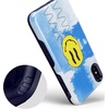 image:imageCasely iPhone XXS Case  Stuck on U  Festival Sticker Floral  Bold Protective DesignOn Cloud Nine  Glitch Smiley Face