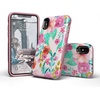 image:imageCasely iPhone XXS Case  Stuck on U  Festival Sticker Floral  Bold Protective DesignOut And About  Light Pink Floral