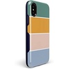 image:imageCasely iPhone XXS Case  Stuck on U  Festival Sticker Floral  Bold Protective DesignPaint The Town  Colorblock Stripes