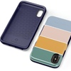 image:imageCasely iPhone XXS Case  Stuck on U  Festival Sticker Floral  Bold Protective DesignPaint The Town  Colorblock Stripes