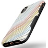 image:imageCasely iPhone XXS Case  Stuck on U  Festival Sticker Floral  Bold Protective DesignRide The Wave  Pastel Rainbow Lined