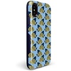 image:imageCasely iPhone XXS Case  Stuck on U  Festival Sticker Floral  Bold Protective DesignSomethings Fishy Navy Blue  Yellow Fish
