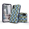 image:imageCasely iPhone XXS Case  Stuck on U  Festival Sticker Floral  Bold Protective DesignSomethings Fishy Navy Blue  Yellow Fish