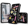 image:imageCasely iPhone XXS Case  Stuck on U  Festival Sticker Floral  Bold Protective DesignStuck on U Festival Sticker Floral