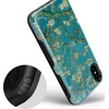 image:imageCasely iPhone XXS Case  Stuck on U  Festival Sticker Floral  Bold Protective DesignVan Gogh  Almond Blossom Floral