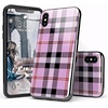 image:imageCasely iPhone Xs Max Case  As if  Light Purple Plaid  Classic Ultra Slim DesignAs if Light Purple Plaid
