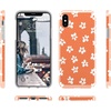 image:imageCasely iPhone Xs Max Case  As if  Light Purple Plaid  Classic Ultra Slim DesignFlower My World  Burnt Orange Floral