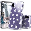 image:imageCasely iPhone Xs Max Case  As if  Light Purple Plaid  Classic Ultra Slim DesignFlower My World  Purple Mauve Floral