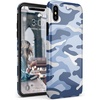 image:imageCasely iPhone Xs Max Case  As if  Light Purple Plaid  Classic Ultra Slim DesignIn Formation  Metallic Blue Camo