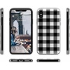 image:imageCasely iPhone Xs Max Case  Floral Forest  Navy Cherry Blossom Floral  Classic Ultra Slim DesignCheck Me Out  Checkerboard