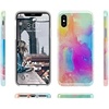 image:imageCasely iPhone Xs Max Case  Floral Forest  Navy Cherry Blossom Floral  Classic Ultra Slim DesignCute Rainbow Marble