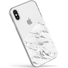 image:imageCasely iPhone Xs Max Case  Floral Forest  Navy Cherry Blossom Floral  Classic Ultra Slim DesignHalf White Clear Marble