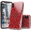 image:imageCasely iPhone Xs Max Case  Floral Forest  Navy Cherry Blossom Floral  Classic Ultra Slim DesignIm with the Band  Red Bandana