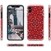 image:imageCasely iPhone Xs Max Case  Floral Forest  Navy Cherry Blossom Floral  Classic Ultra Slim DesignIm with the Band  Red Bandana