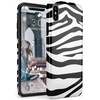 image:imageCasely iPhone Xs Max Case  Floral Forest  Navy Cherry Blossom Floral  Classic Ultra Slim DesignInto the Wild  Zebra