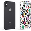 image:imageCasely iPhone Xs Max Case  Floral Forest  Navy Cherry Blossom Floral  Classic Ultra Slim DesignParty Animal  Rainbow Leopard Print