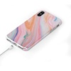 image:imageCasely iPhone Xs Max Case  Floral Forest  Navy Cherry Blossom Floral  Classic Ultra Slim DesignRainbow Marble Swirl